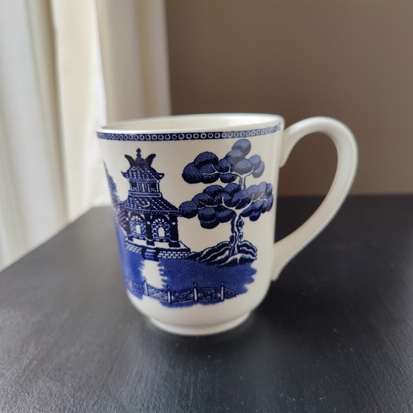 1 | made in England 🇬🇧 | Blue Willow 🤍💙 | 9 oz coffee ☕ mug - Picture 2 of 11